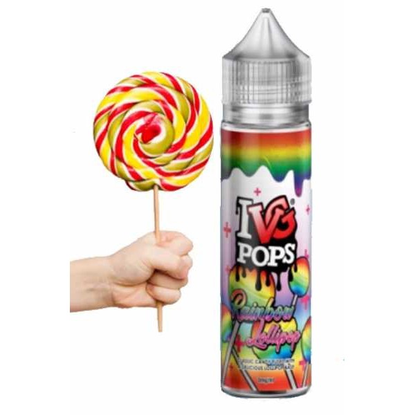 Fruchtiger Lutscher Lolly Rainbow Lollipop I VG 50 in 60ml Flasche 