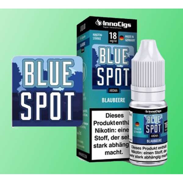 Blaubeeren Blue Spot Innocigs 10ml Liquid Flüssigkeit