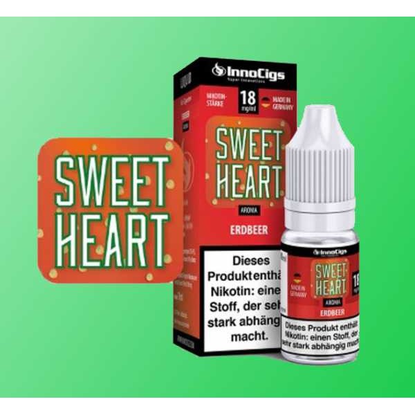 Erdbeeren Sahne Pretty Sweet Heart Innocigs 10ml Liquid Flüssigkeit