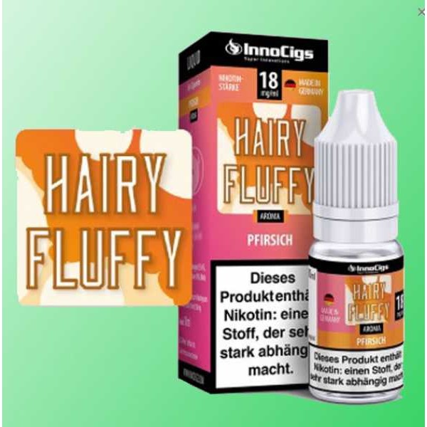Pfirsich Hairy Fluffy Innocigs 10ml Liquid Flüssigkeit