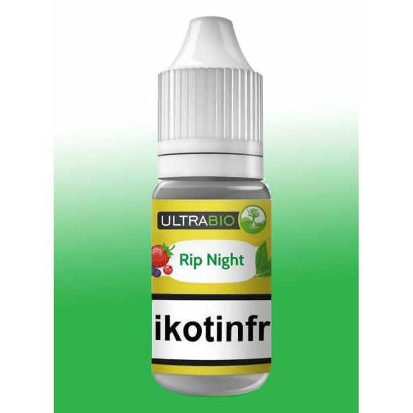 Rip Night U.Bio Liquid 10ml 0, 3, 6 oder 12mg Nikotin (Beeren, Minze und Menthol)