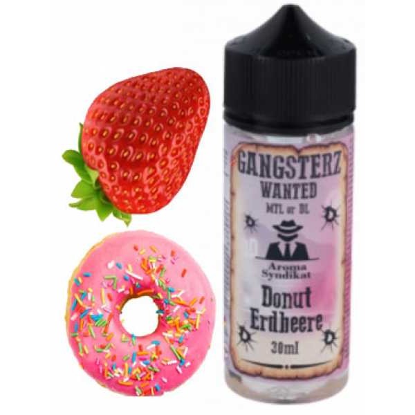 Donut Erdbeere  Liquid Aroma 30ml in 120ml (Erdbeeren Donut) Gangsterz