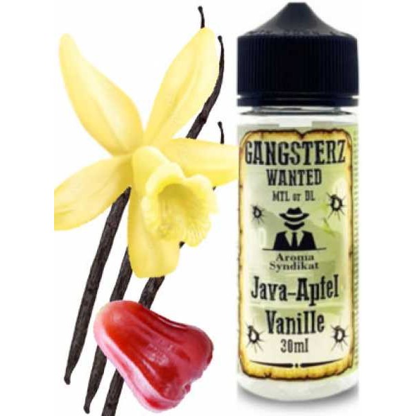 Java-Apfel + Vanille Liquid Aroma 30ml in 120ml (Äpfel + Vanille) Gangsterz