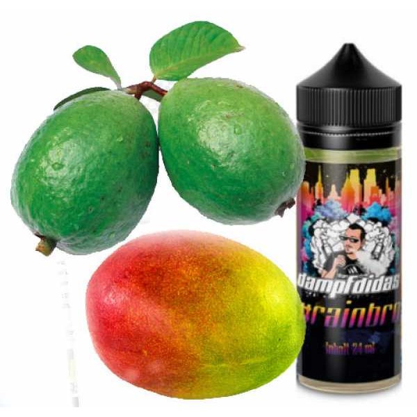 Menthol Mango Guave Dampfdidas 24ml Liquid Aroma in 120ml Hashtag Rainbro