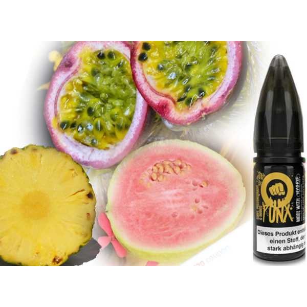 Punx Nikotinsalz Guave Ananas Passionsfrucht Riot Squad Liquid 10ml