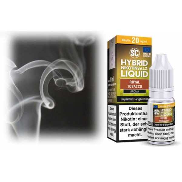 Royal Tobacco starker Tabak herb Nikotinsalz Hybrid SC Liquid 20mg 10ml​