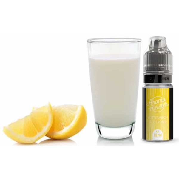 Zitrone Buttermilch 10ml Aroma Aromameister 8% Dosierung