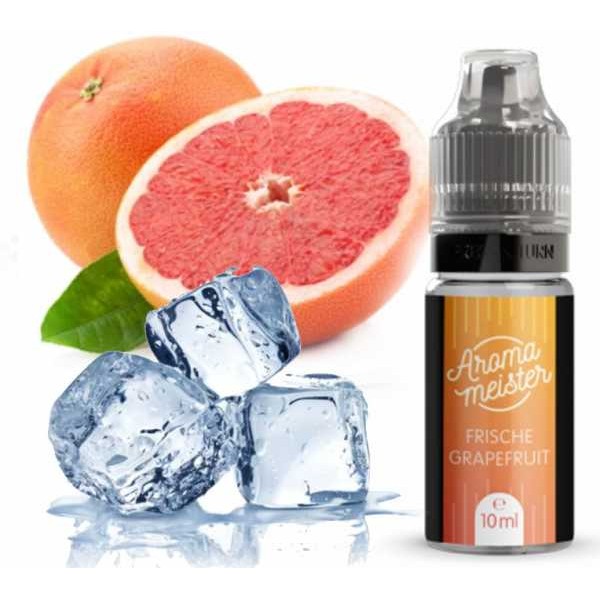 Grapefruit Frische 10ml Aroma Aromameister 8% Dosierung