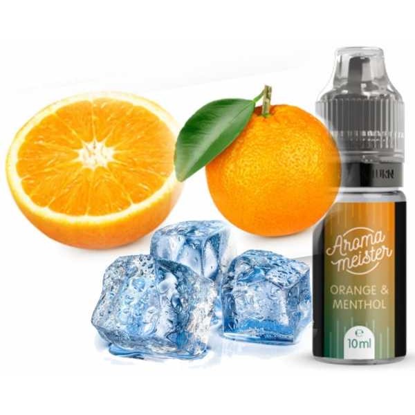 Orange Menthol 10ml Aroma Aromameister 8% Dosierung