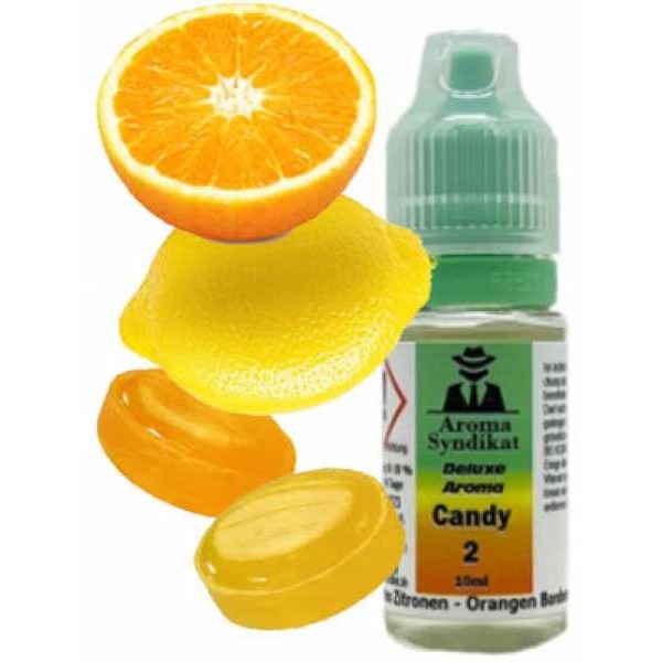 Candy 2 Orangen Zitronen Bonbons Aroma 10ml von Syndikat Aroma 5 bis 10%