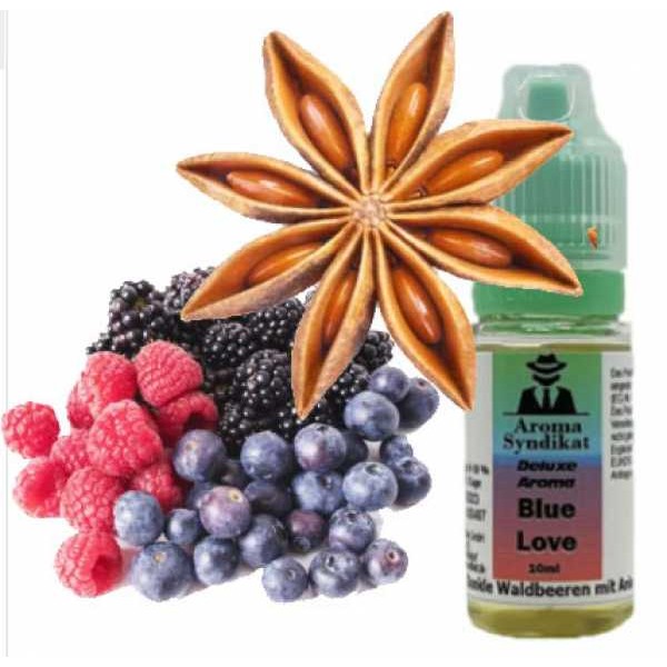 Blue Love Waldbeeren Anis Aroma 10ml von Syndikat Aroma 5 bis 10%
