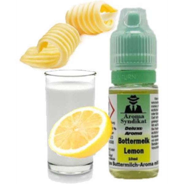 Bottermelk Lemon (Buttermilch Zitrone) Aroma 10ml von Syndikat Aroma 5 bis 10%