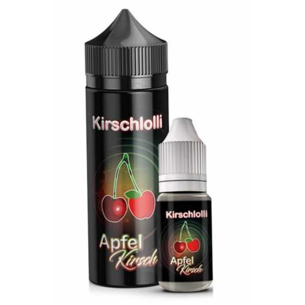 Apfel Kirsch Kirschlolli Liquid Aroma 10ml / 120ml (Kirschen Lolli mit Apfel)