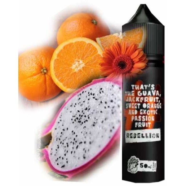 Orange Passionsfrucht Jackfrucht Guave Alias Rebellion GoBears Aroma 20ml in 60ml