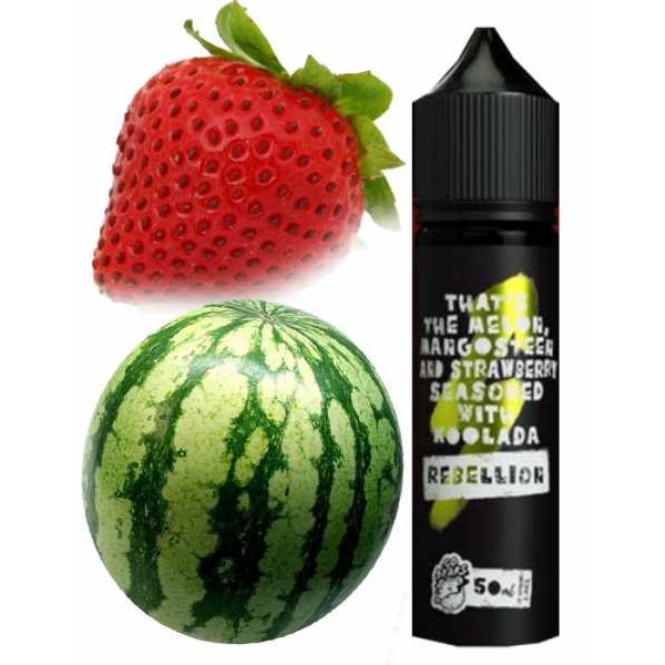 Blitz Rebellion Erdbeeren Melone Mangostane Koolada GoBears Aroma 20ml in 60ml