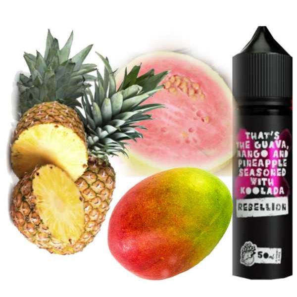 Guave, Mango, Ananas & Koolada Mark Rebellion GoBears Aroma 20ml in 60ml