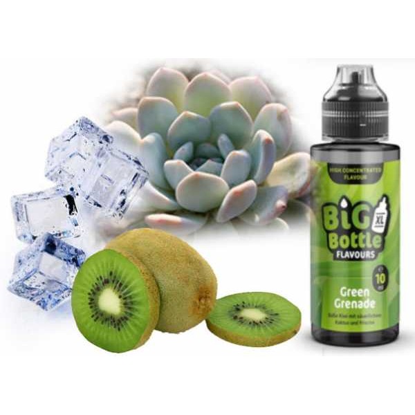 Green Grenade Big Bottle Kaktus Kiwi Frische 10ml Liquid Aroma in 120 ml Flasche
