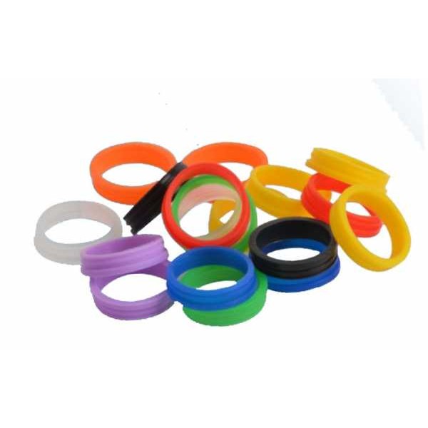 16 x Vape Bands O-Ringe Glas Schutz