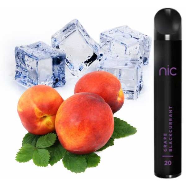 Peach Ice Pfirsich NIC Vaping Nikotinsalz 20mg Einweg E-Zigarette
