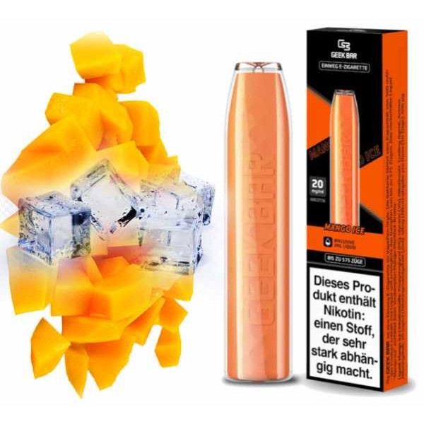 GeekBar Mango Ice Einweg E-Zigarette NicSalt 20mg