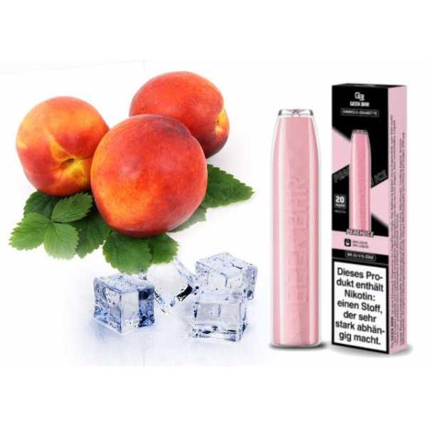 GeekBar Peach Ice Kalte Pfirsiche Einweg E-Zigarette NicSalt 20mg