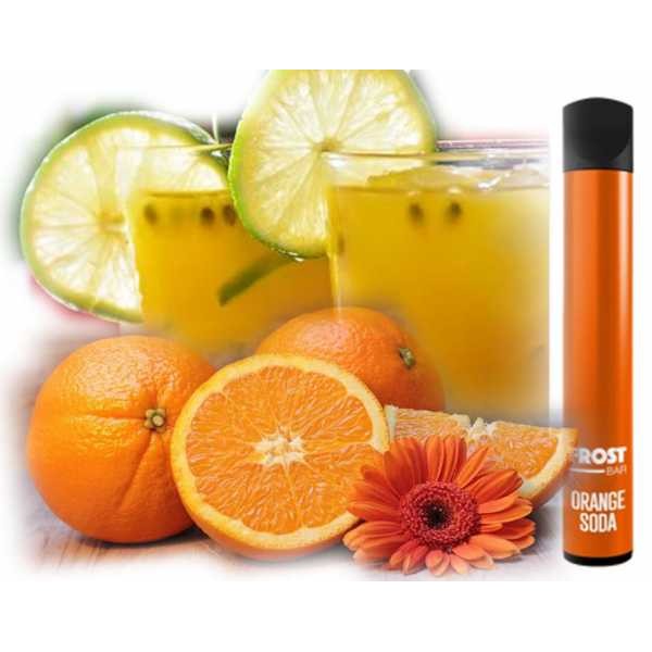 Orange Soda Frostbar Dr. Frost Orangen Sprudel Limonade Nikotinsalz 20mg Einweg E-Zigarette