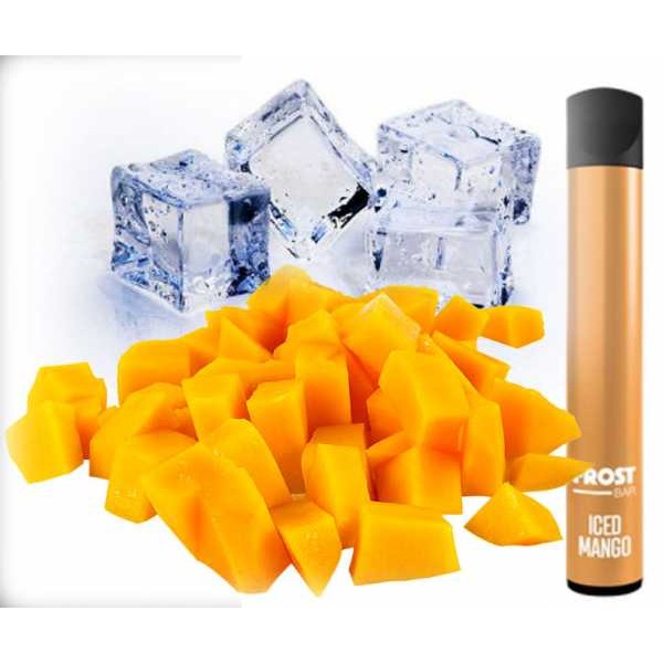 Iced Mango Frostbar Dr. Frost gekühlte Mango Nikotinsalz 20mg Einweg E-Zigarette