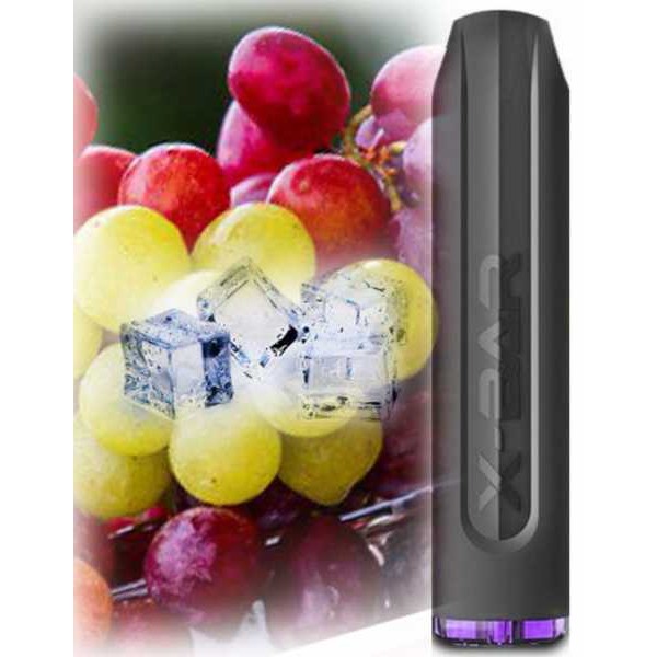 Ice Grape kühle Weintrauben X-Bar 500mAh Einweg NicSalt 650 Züge 20mg