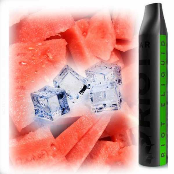 Watermelon Ice Wassermelone Menthol Riot Bar Einweg Zigarette NicSalt 20mg Made in UK