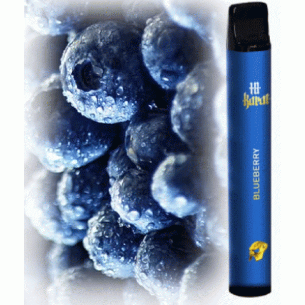 Blueberry Blaubeere Vqube 18 Karat Hybrid NicSalt Einweg