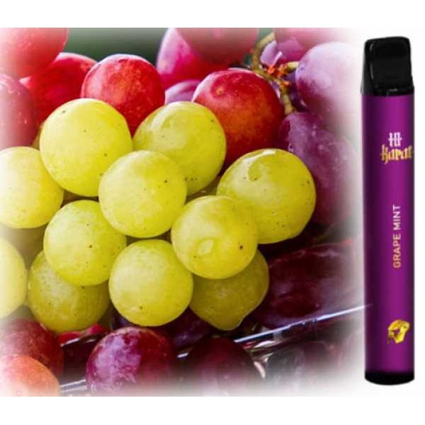 Grape Mint Trauben Minze Vqube 18 Karat Hybrid NicSalt Einweg