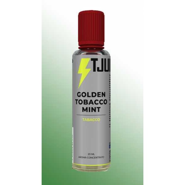 Golden Tobacco Mint (Würziger Tabak + Minze) Longfill 50 in 60 T-Juice Liquid Aroma