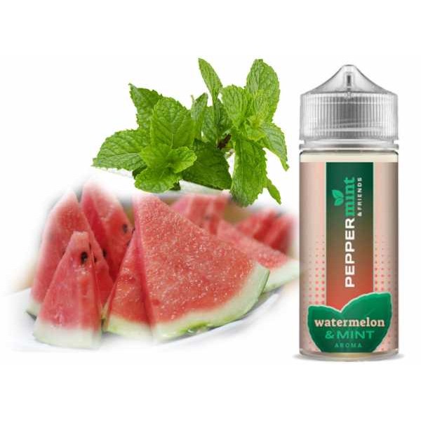Wassermelone Minze Watermelon Peppermint & Friends Liquid Aroma Shortfill 20ml in 120ml