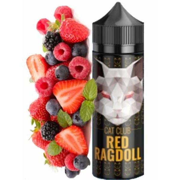 Erdbeeren Brombeeren Himbeeren Red Ragdoll Copy Cat 10ml in 120ml Flasche Cat Club