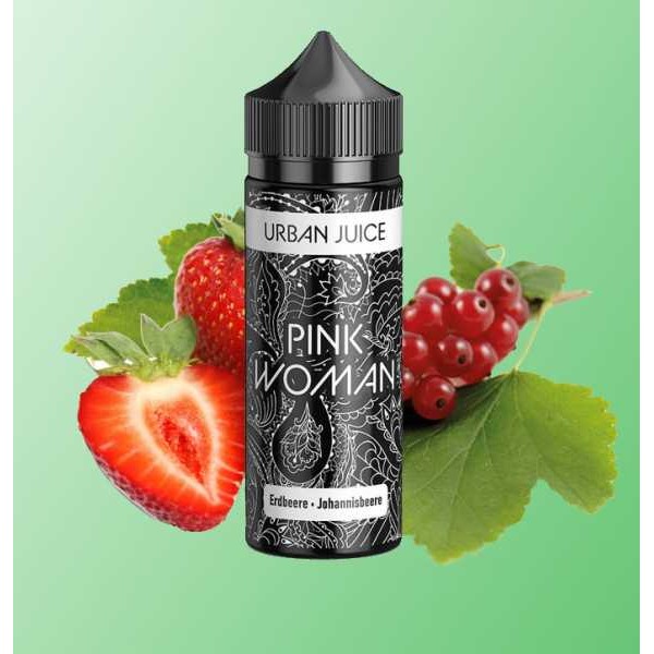 Erdbeeren Johannisbeeren (Pinkwomen) Liquid Aroma 10ml in 120ml Flasche