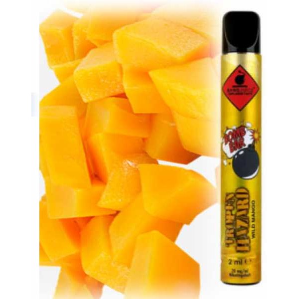 Tropenhazard Wild Mango Einweg E-Shisha 20mg Bang Juice Bomb Bar