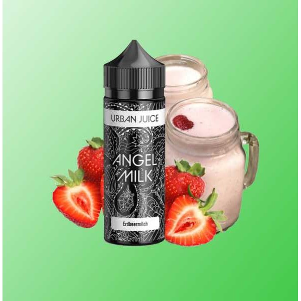 Erdbeermilch  Sahne Vanille (Angel Milk) Liquid Aroma 10ml in 120ml Flasche